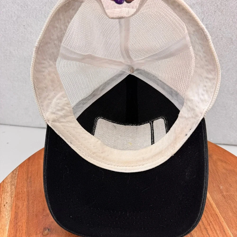 Reel Life Trucker Mesh Hat Fishing Ocean Wave‎ Patch Snapback Cap Outdoor - Picture 3 of 3